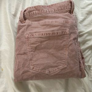 American Eagle Pink Corduroy Jeans Size 12R